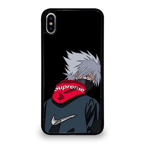 Supreme Kakashi Naruto Iphone Xs Max Case Best Custom Phone Cover