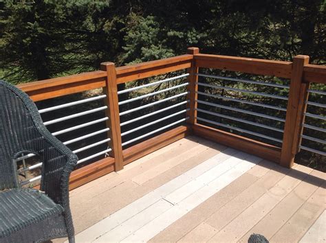 Use Conduit For Railings Deck Railing Design Deck Railings Diy