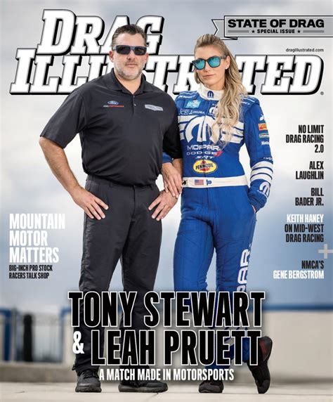 Leah Pruett Tony Stewart The Drag Illustrated Interview Drag Illustrated Drag Racing News