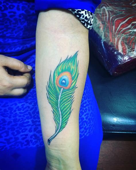 Feather Wrist Tattoo