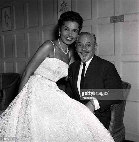 Singer Lena Horne With Her Husband Lennie Hayton In London Before