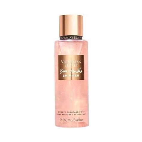 Body Splash Victorias Secret Bare Vanilla Shimmer 250ml Na Loja