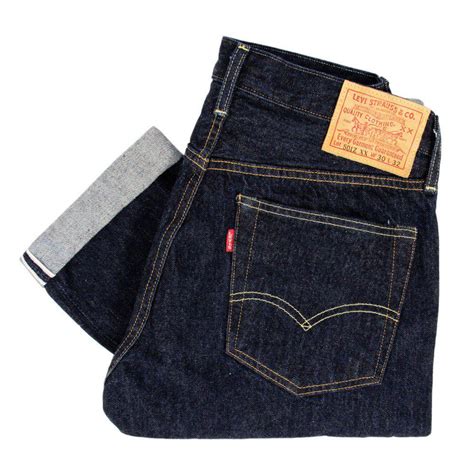 Levis Levis Vintage 501z Xx 1954 Blue Selvedge Denim Jeans 50154 0033