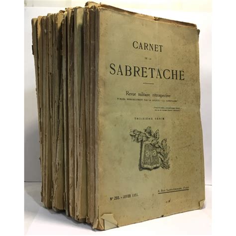 Georges Friedmann La Puissance Et La Sagesse - Carnet de la Sabretache - revue militaire rétrospective --- 20...
