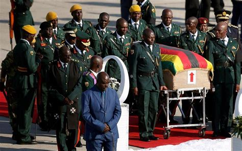 [ zimbabwe news ] watch moment the remains of present robert mugabe arrived home koserenaija