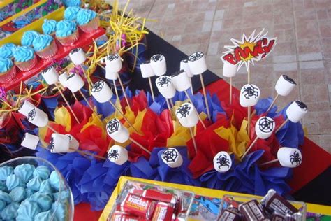 This fantastic superhero themed birthday party was submitted by karissa this item is unavailable. 76 best images about Spiderman birthday party on Pinterest ...