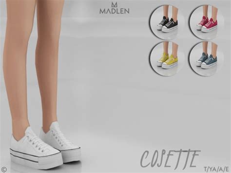 The Sims Resource Madlen Cosette Shoes By Mj95 • Sims 4 Downloads
