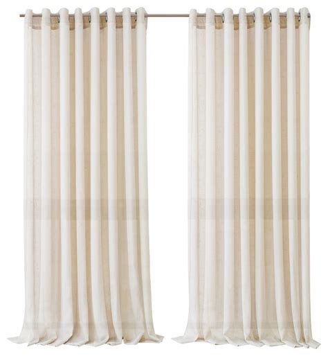 Carmen Sheer Indooroutdoor Curtains Contemporary Curtains By