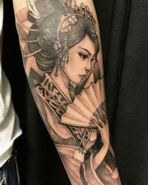 20 Beautiful Geisha Tattoo Ideas For You To Try Revelationluv