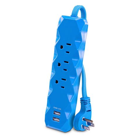 Cyberpower 3 Ft 3 Outlet 2 Usb 280j Surge Protector P303udbl The