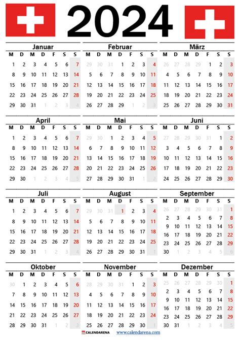 Kalender 2023 Schweiz Zum Ausdrucken Mit Feiertagen