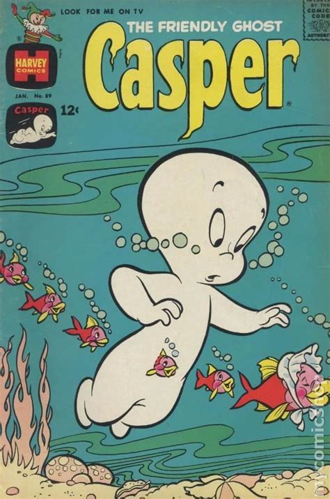 Casper The Friendly Ghost 1958 3rd Series Harvey 89 Old Comic Books