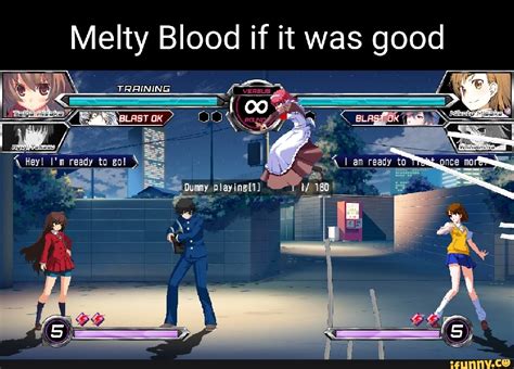 Melty Blood If It Was Good Play Ifunny