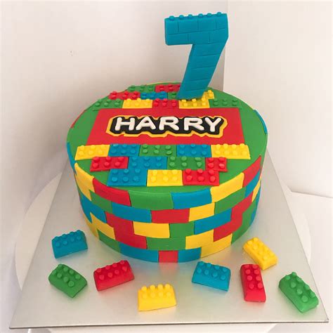 LEGO themed cake | Lego themed cake, Themed cakes, No bake ...