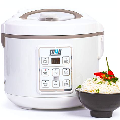 Buy M Y Rice Cooker Slow Cooker And Food Steamer For People
