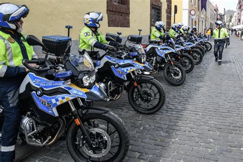 La Policía Local De La Laguna Estrena 9 Motocicletas Bmw F 750 Gs