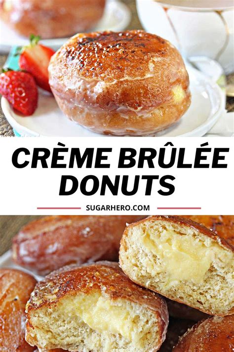 Crème Brûlée Donuts Sugarhero