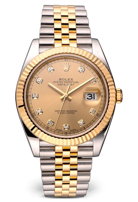 Часы Rolex Datejust 41 Mm Oystersteel And Yellow Gold 126333 0012