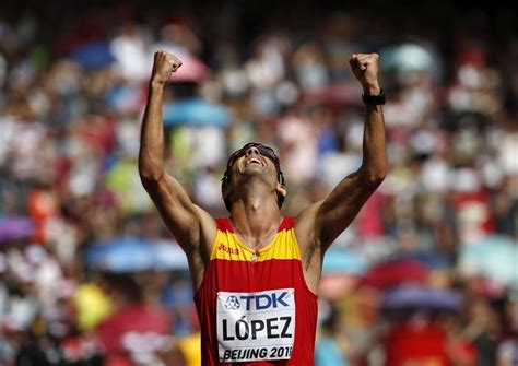 Miguel Ángel López Campeón Del Mundo De 20 Kilómetros Marcha