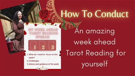 How To Conduct An Amazing Weekly Tarot Reading For Yourself Week