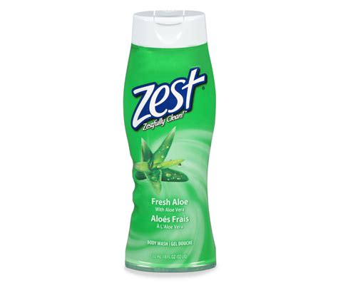 Zest Zest Fresh Aloe Body Wash 18 Fl Oz Bottle Big Lots