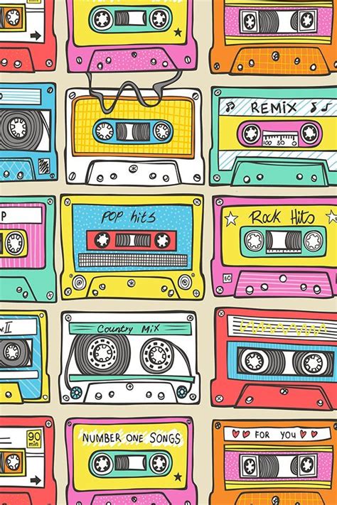 A collection of the top 49 cassette wallpapers and backgrounds available for download for free. Colorful fabrics digitally printed by Spoonflower ...