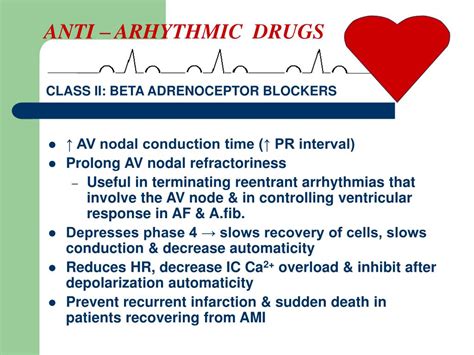 Ppt Anti Arrhythmic Drugs Powerpoint Presentation Free Download Id