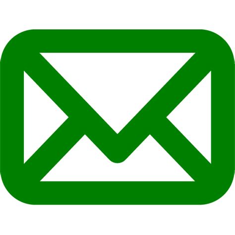 Email Icon Png Green