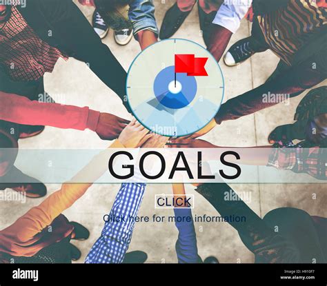 Goals Success Aim Aspiration Concept Stock Photo Alamy
