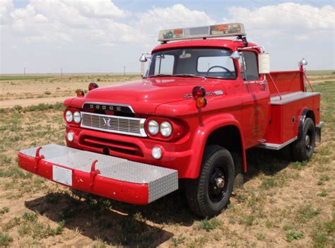 1960 Dodge W200 Power Wagon Power Giant Former Firetruck For Sale