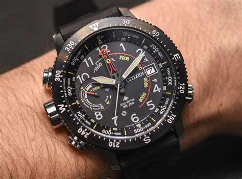 Citizen Promaster Altichron Watch Updated For 2017 Hands-On | aBlogtoWatch