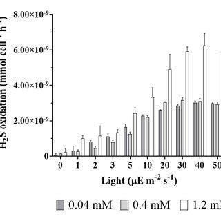 Light Dependent Sulfide Oxidation In Laboratory Cultures Sulfide Download Scientific Diagram