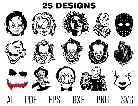 276 Download Horror Movie Characters Svg Free Download Free Svg Cut