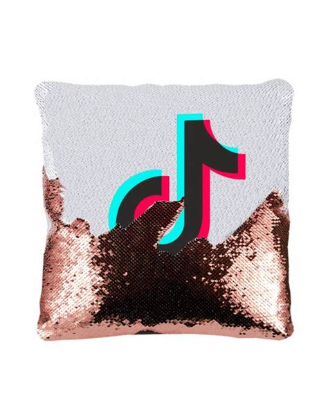 Tik Tok Sequin Pillow Tik Tok Teeketi Music Music