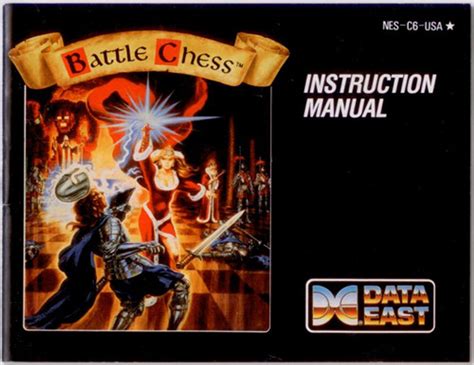 Manual Battle Chess Nintendo Nes Instructions For Sale Dkoldies