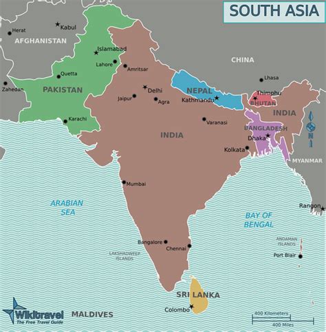 geography south asia