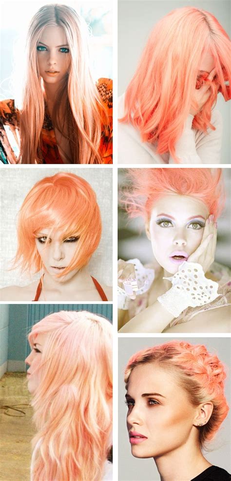 Apricot Peach Hair Hair Inspiration Dyed Hair