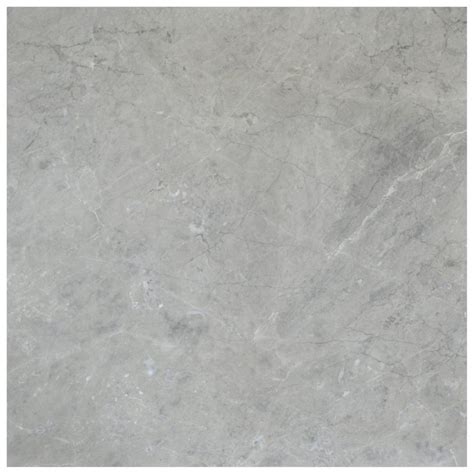 Silver Gray Polished Marble Tiles 18x18 Natural Stone Tiles