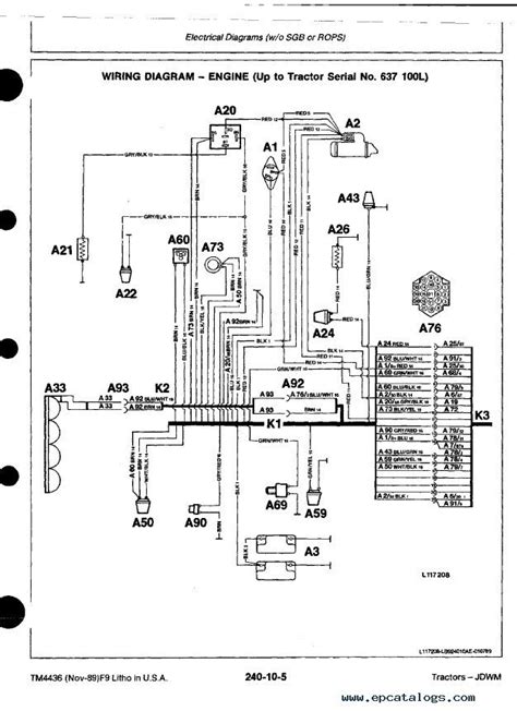 John Deere L100 Wiring Schematic