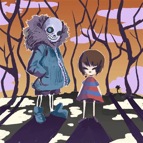 Sans And Frisk By Harisaysmeh On Newgrounds