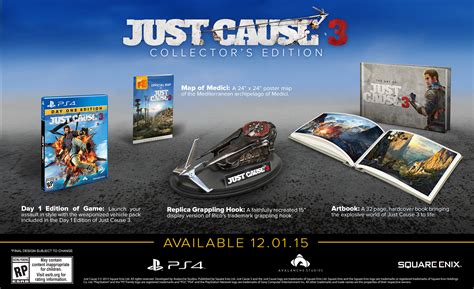You Voted On The Contents Of Just Cause 3s Collectors Edition And
