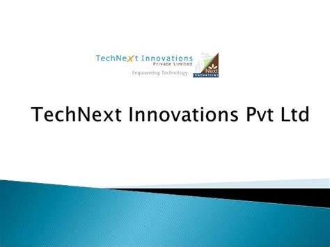 Tech Next Innovations Pvt Ltd