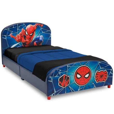 Marvel Spider Man Upholstered Twin Bed Bed Bath And Beyond 26418745