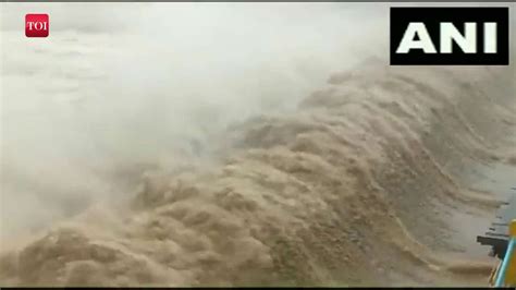 Maharashtra Massive Amount Of Water Discharged From Hatnur Dam On The