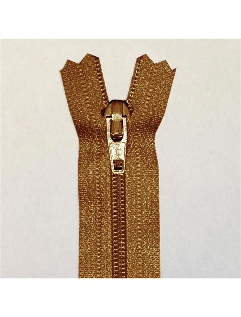 Gold Dress Zip Closed End Zips Calico Laine