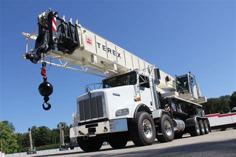 Third Terex Crossover Boom Truck Lifts 80 Tons From Terex Corporation