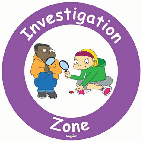 Jenny Mosleys Playground Zone Signs Investigation Zone Jenny