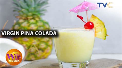 How To Make Virgin Pina Colada With Pineapple Pineapple Juice