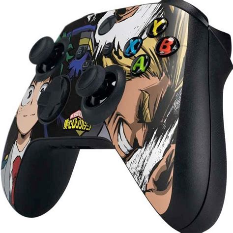 All Might And Deku Controller Skin For Xbox Series X Xbox Series X