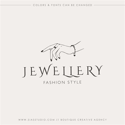 Jewelry Logo Jewelers Logo Logo With Bracelet And Rings Etsy Australia